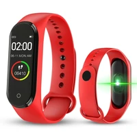 m4 smart wristband watch sports pedometer heart rate blood pressure blood oxygen monitor fitness bluetooth smart bracelet watch