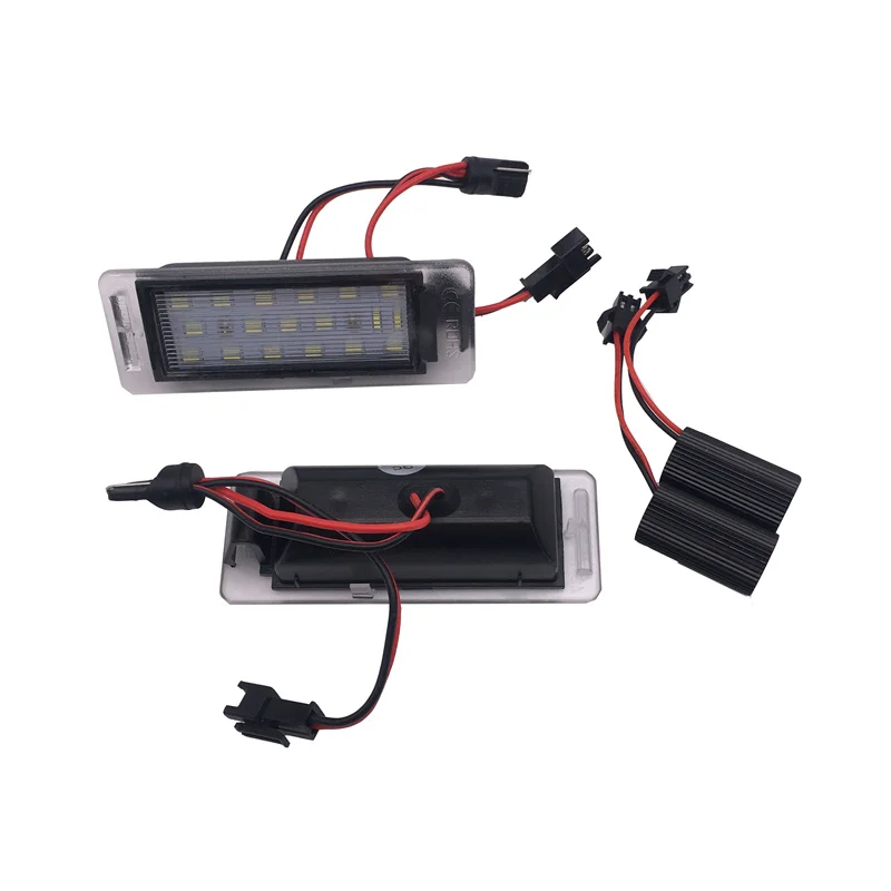 

2PCS Free White License Number Plate Light For Opel / Vauxhall Insignia Sports Tourer Mokka VXR8 For Chevrolet Corvette