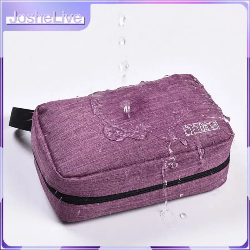 

Simple Washbag Portable Waterproof Korean Version Travel Carry-on Toiletry Bag Small Cosmetic Bag Toiletries Storage Organizer