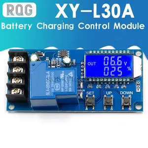 DC 6-60v 30A Storage battery Charging Control Module Protection Board Charger Time Switch LCD Displa in USA (United States)