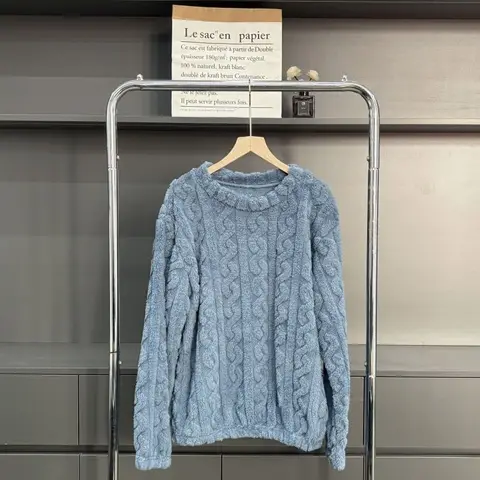 Женский коралловый бархатный флисовый свитшот Y2K