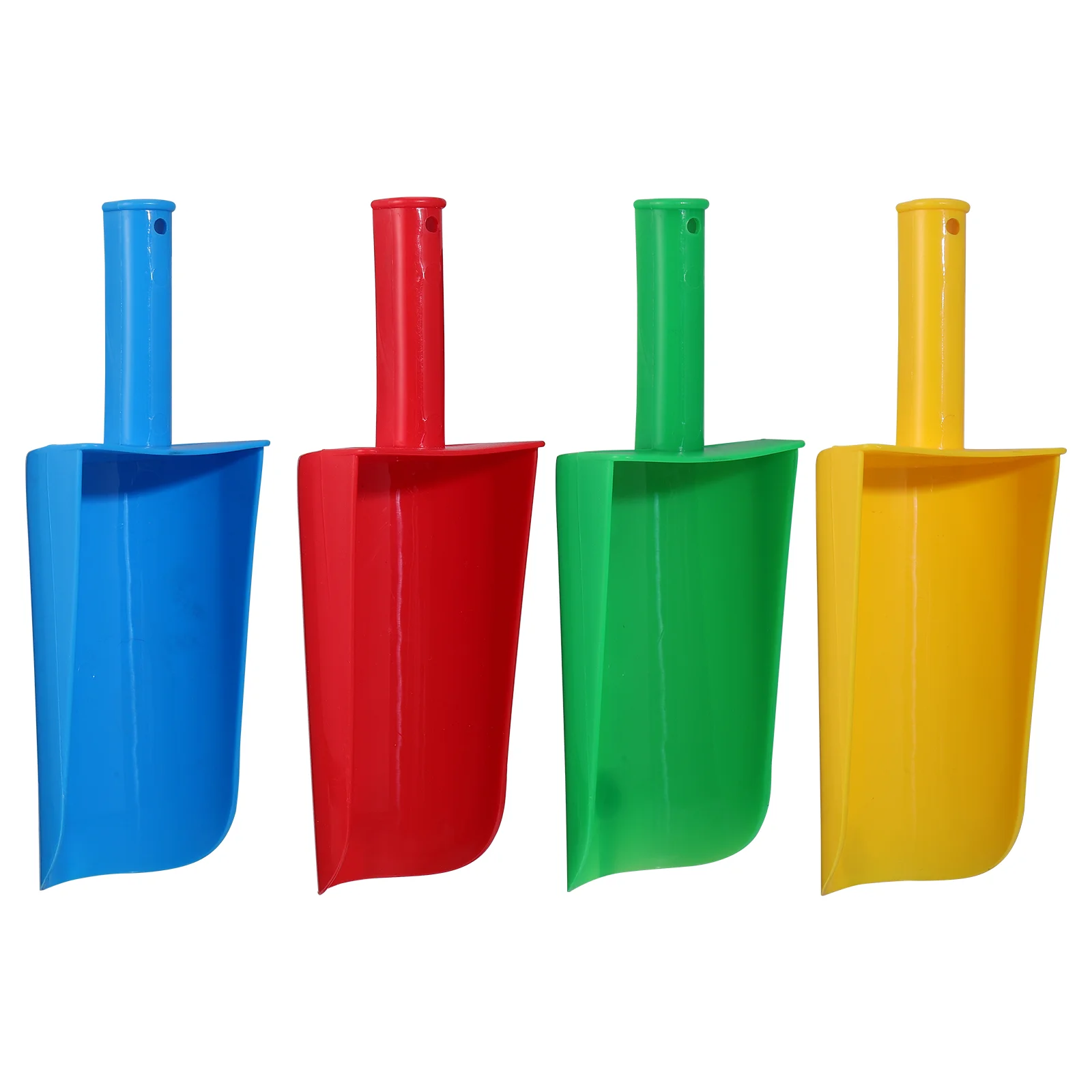 

4pcs Short Handle Sand Shovels Kids Scoop Beach Toy Children Playing Sand Toy
