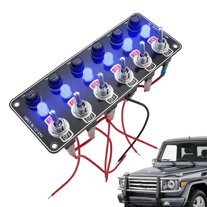 

Панель управления зажиганием, панель управления зажиганием, панель переключателей, автомобильные переключатели, универсальная панель переключателя безопасного зажигания для