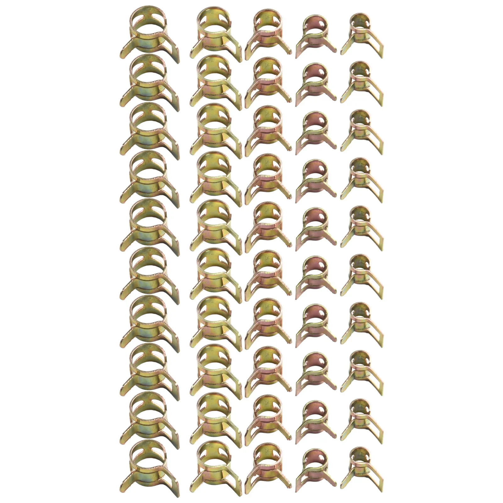 50 шт./компл. зажимы для трубок новинка 5/6/7/8/9 мм автомобильный пружинный зажим