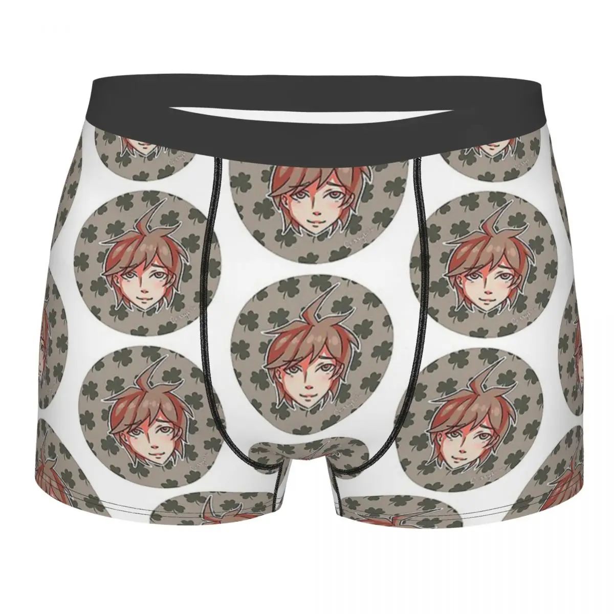

Makoto Naegi Danganronpa Trigger Happy Havoc Underpants Homme Panties Male Underwear Ventilate Shorts Boxer Briefs