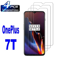 24pcs high auminum tempered glass for oneplus 7t screen protector glass film