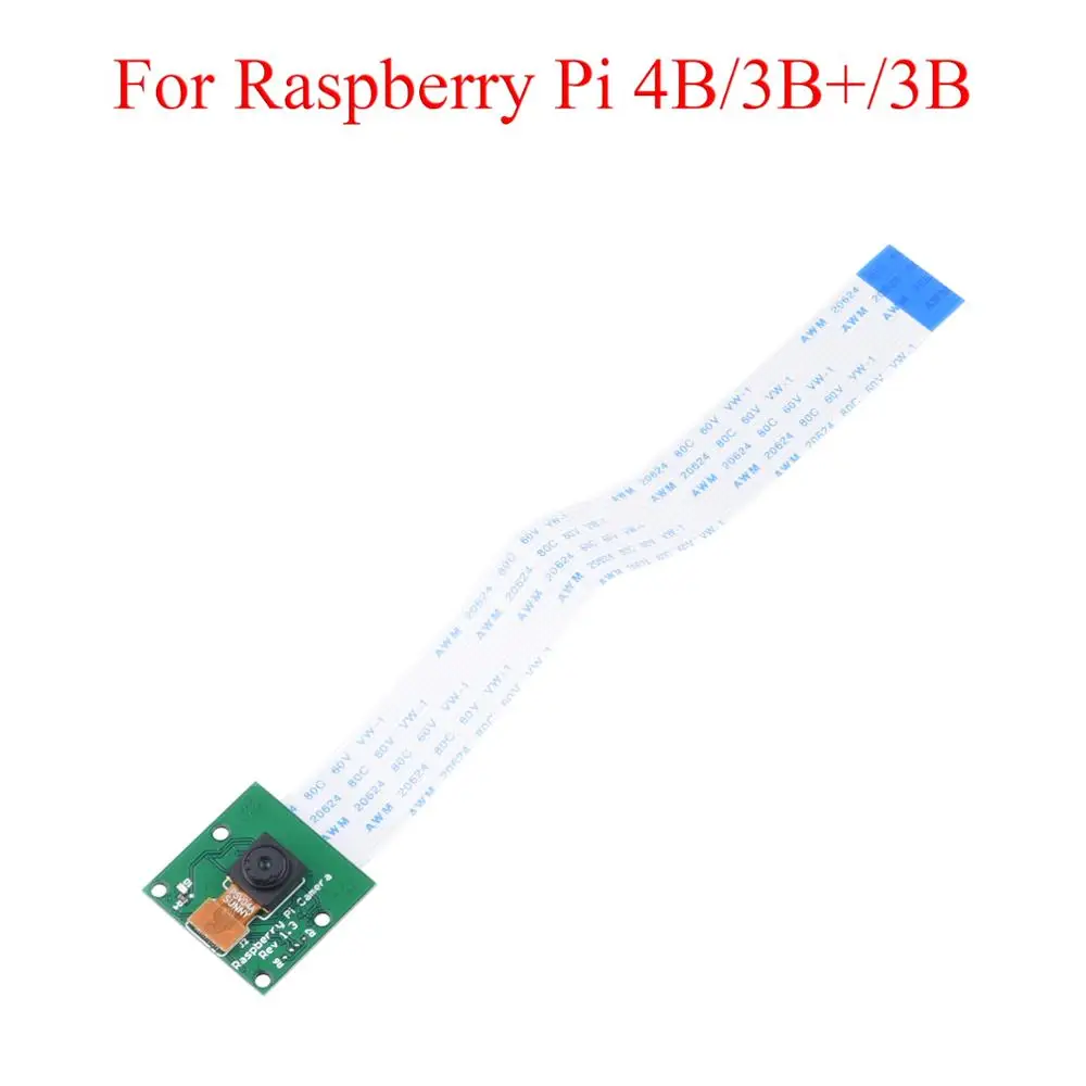 Модуль камеры Raspberry Pi 4 Model B CSI веб-камера 5 МП поддержка видео 1080p 720p также для 4B 3B+ 3B