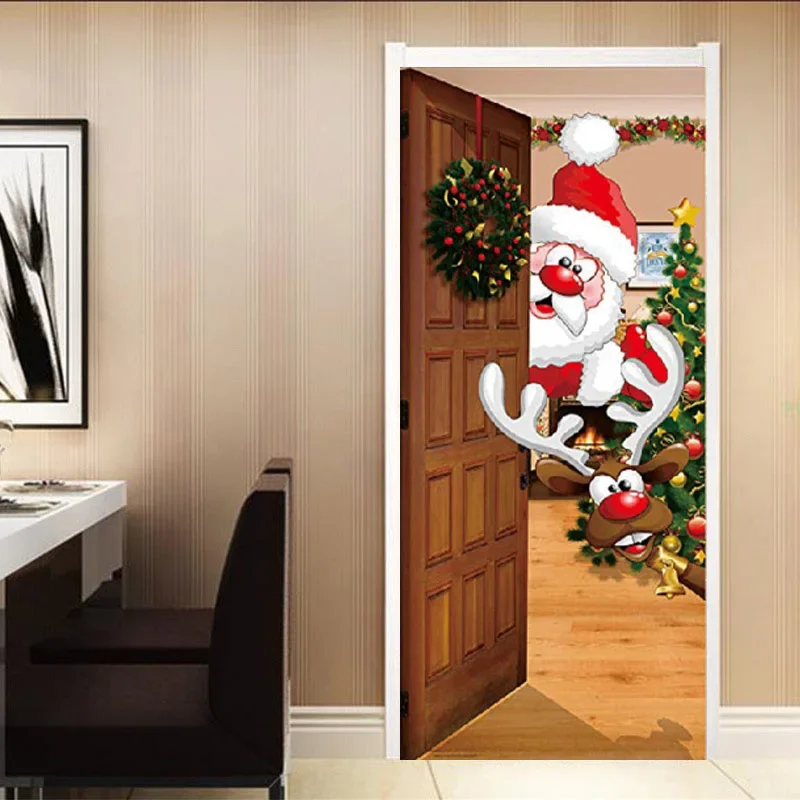 

Рождественская наклейка на стену ПВХ