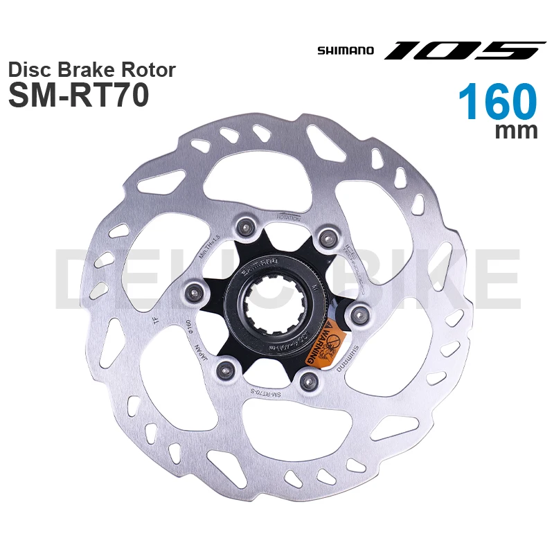 Продажа Тормозной ротор Shimano 105 SLX SM-RT70 CENTER LOCK 203/180/160/140 мм Genine Part