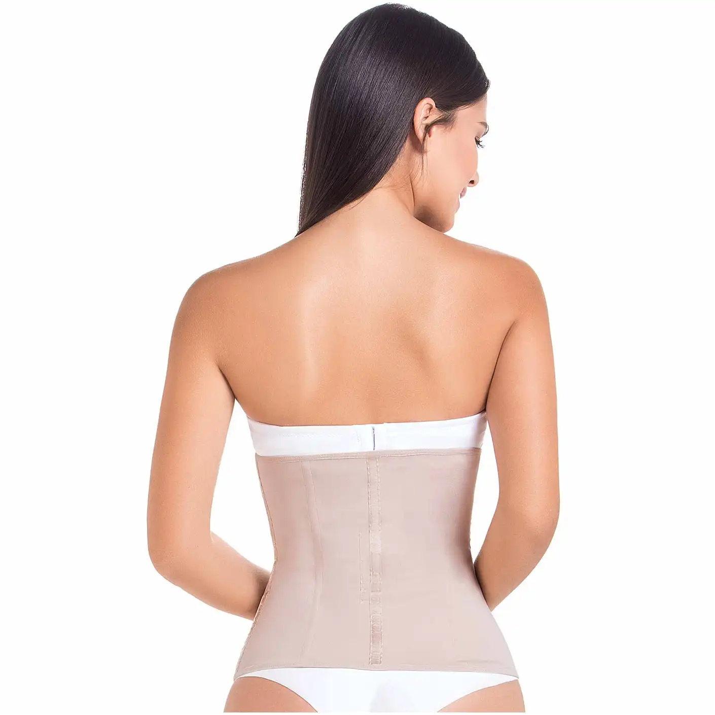 Fajas Colombians Girdles Reducing And Shaper With Three-Button Shaping Belts Waist Trainer Body Shaper