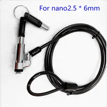 Suitable for Thinkbook Nano  Lock Hole, HP Laptop Security Key Lock, High Carbon Steel Rope Zinc Alloy 1.8 Meters