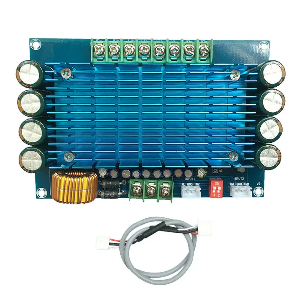 

DC12V XH-M180 TDA7850 Switchable 4-Channel High Power Universal Car Audio Amplifier Board Module 50W*4
