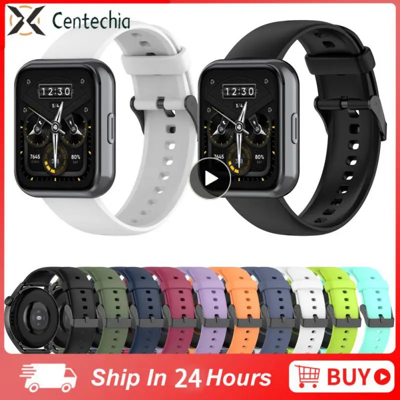 

Breathable Smart Wristbands For Realme Watch S Watchstrap Band Wristband Bracelet Sport Silicone For Realme Watch3 Wristbands