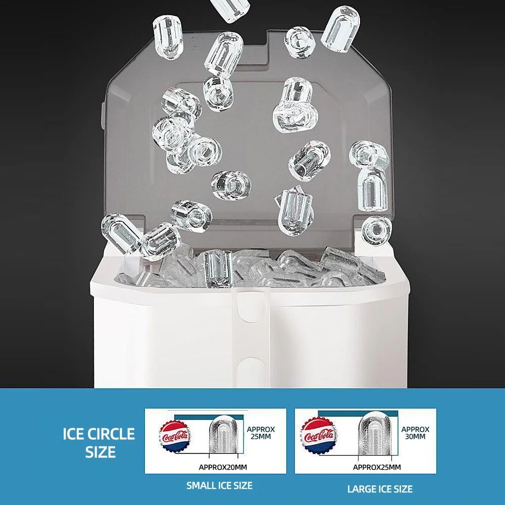 Умная мини машина для кубиков льда портативная приготовления автоматическая