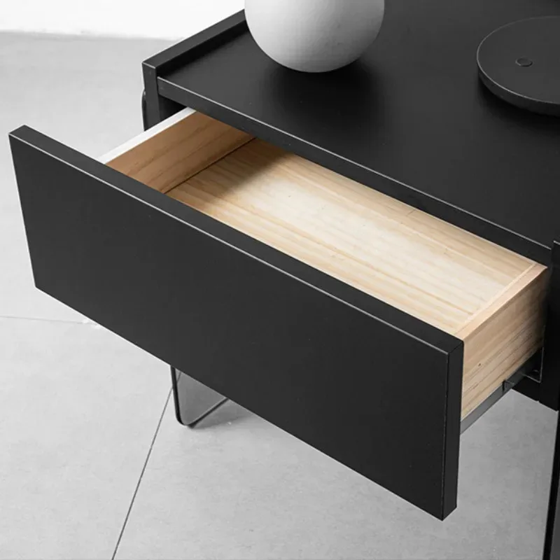 łniany mini akrylowy stolik nocny nowoczesny do sypialni skandynawski boczny luksusowy design stolika nocnego estetyczne meble