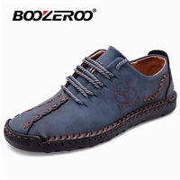 2022 men fashion shoes outdoor non slip waterproof genuine leather casual loafers plus size 48