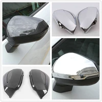 for audi q2l 2018 2020 accessories abs rearview mirror caps protective cover trim