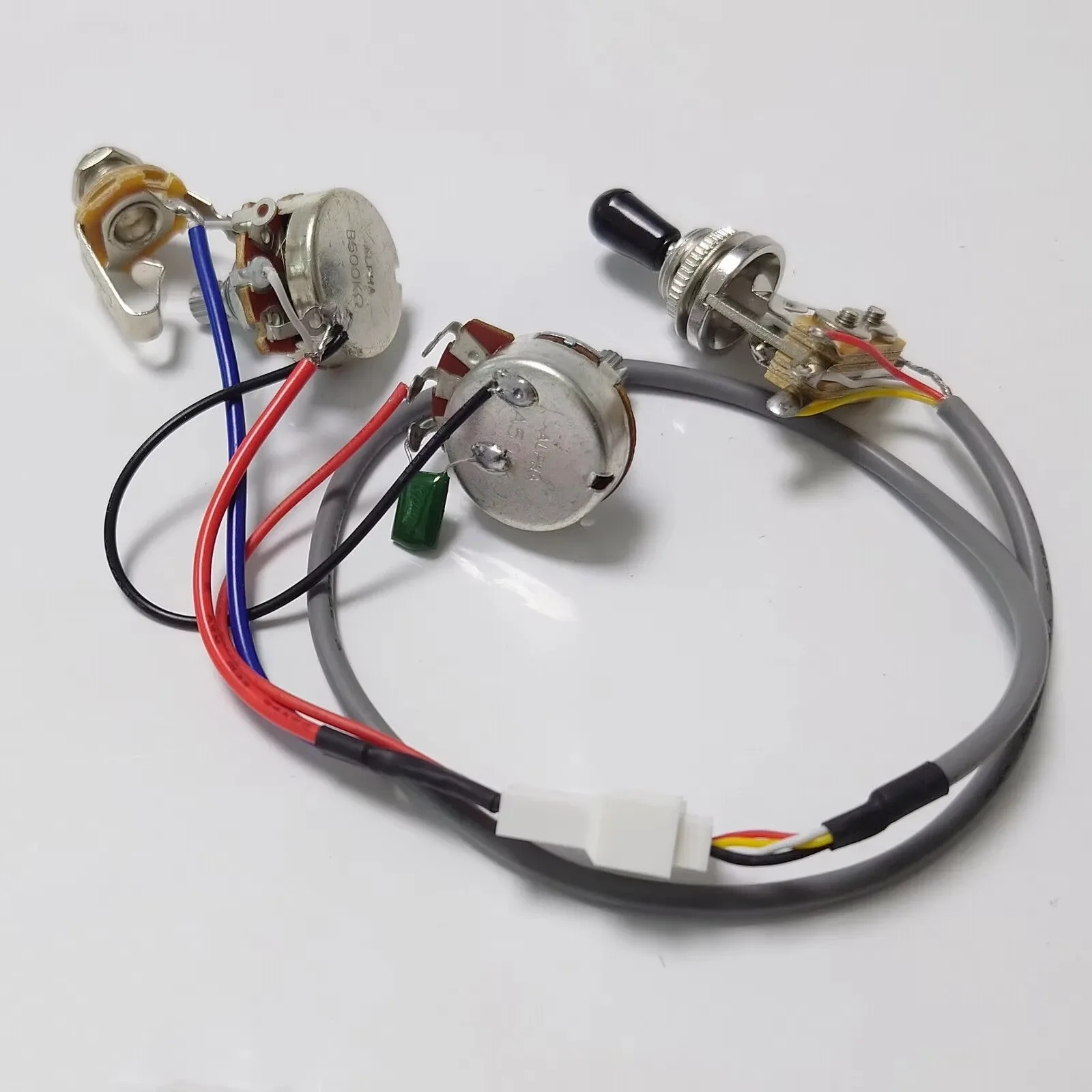 Звукосниматель хамбакера для электрогитары с жгутом проводов переключателя 1V1T 4C