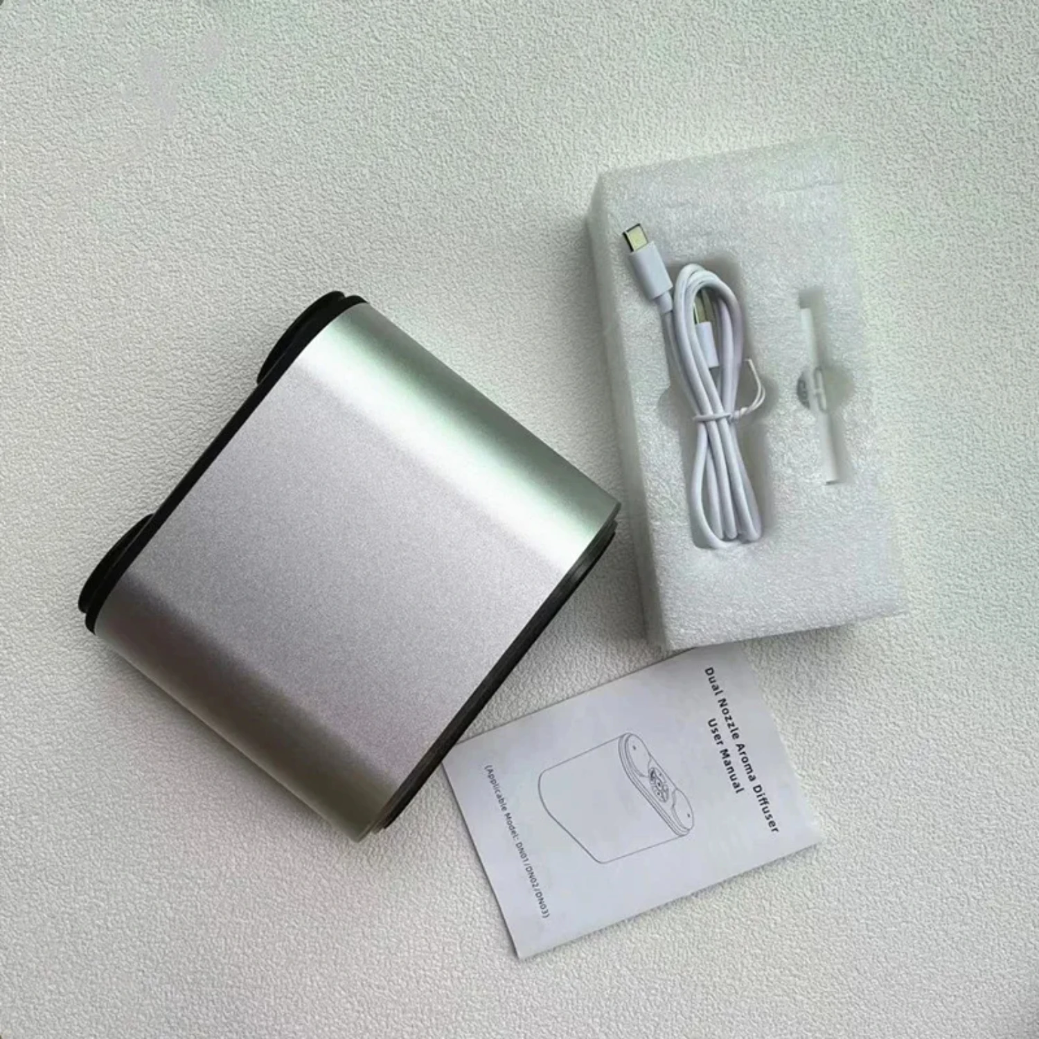 Безводный диффузор USB алюминиевый распылитель аромата ароматерапия эфирные
