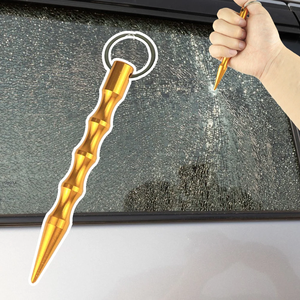 

Брелок для окон с спиральным дизайном, высокопрочные инструменты для самозащиты для девушек и женщин