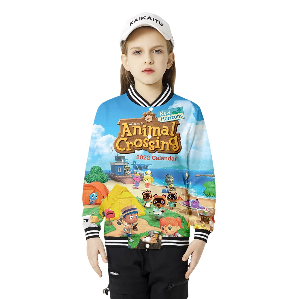 

Новинка весна-осень 2022, Лидер продаж, модные мужские и женские бейсбольные топы, повседневные свитшоты с 3D анимационным принтом