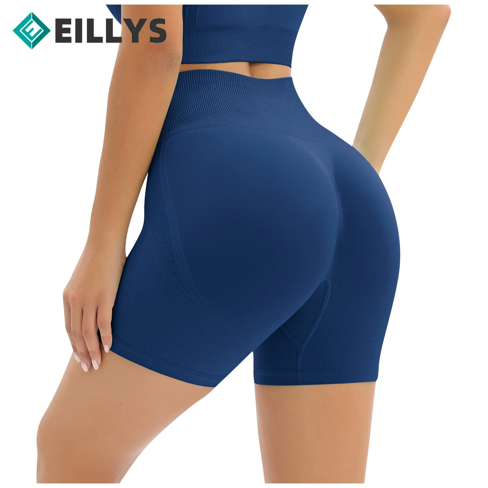 

Women Sport Shorts Yoga Clothing Ladies Gym High Waist Push Up Sport Shorts Leggings Fitness Seamless Hip Lift Tight Sportswear