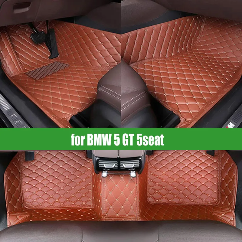

Автомобильные коврики CRLCRT для BMW 5 GT 5seat 2014-2017 Custom 5 N, автомобильные подставки для ног, задняя крышка, аксессуары для интерьера