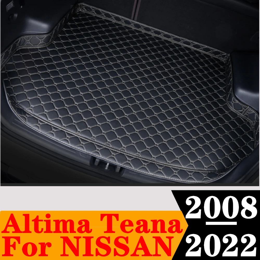 

Sinjayer, коврик для багажника автомобиля, водонепроницаемые автозапчасти, ковры для багажника, высокая сторона, Задняя подкладка для груза, коврик для NISSAN Altima Teana 2008-2022