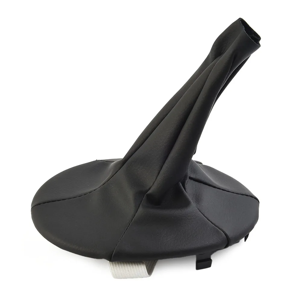 

1PC Car Gear Shift Collar Gaiter Boot Dust Cover ForPANDA 2003-12 For500 PU Leather Interior Car Accessories
