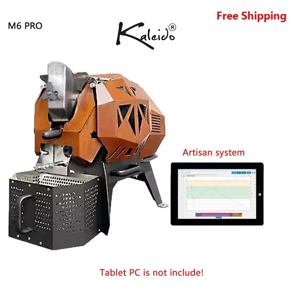Фото KALEIDO Sniper M6 PRO кофеварка 200-600 г электрическая машина для обжарки кофе для коммерческого использования горячий воздух обновленная бесплатная доставка №2