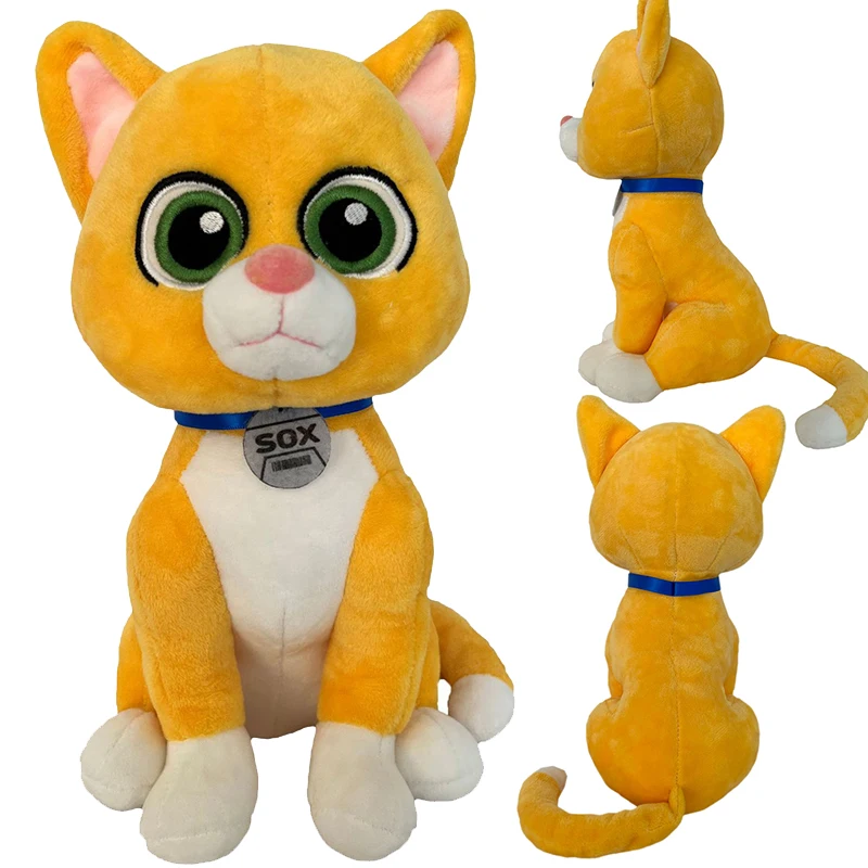 

NEW ARRIVAL 25cm Disney Pixar Movie Lightyear Sox Plush Toy Cat Animal Stuffed Plush Birthday Gift Toys For Children Kid