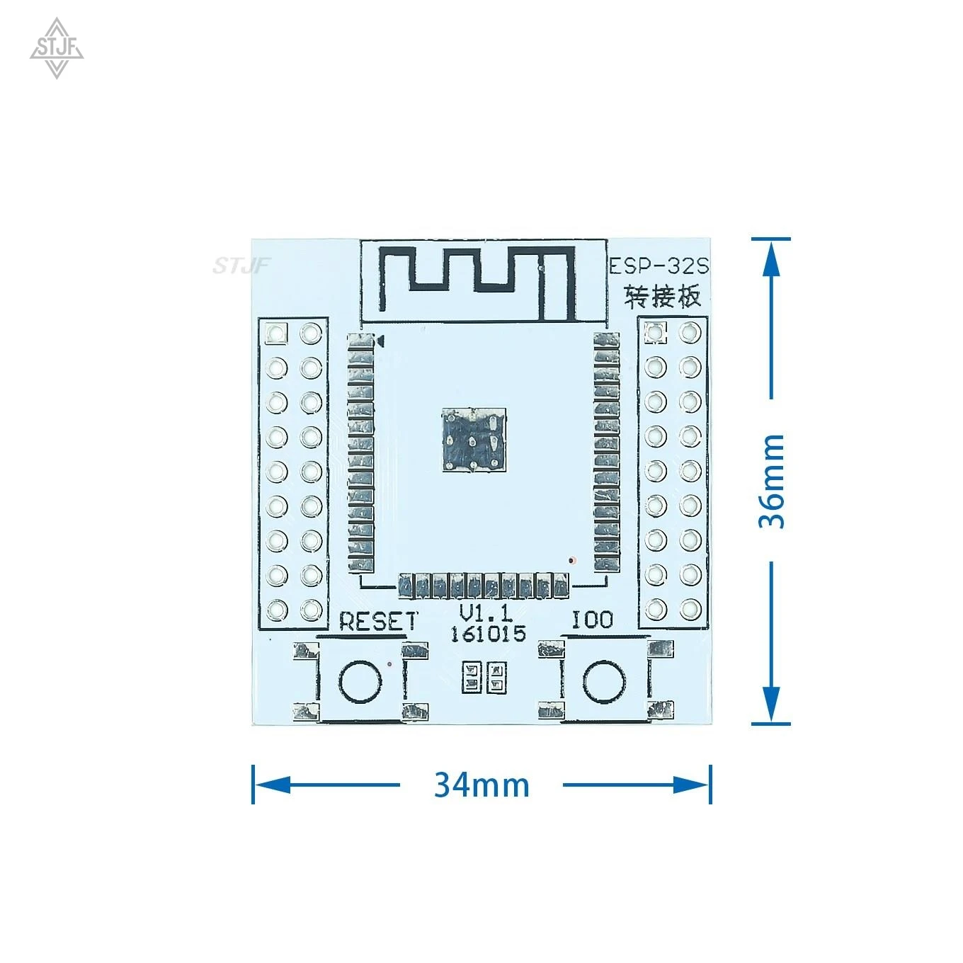 STJF ESP8266 ESP32 беспроводная пластина адаптера Bluetooth ESP-32S ESP-32 ESP-12 07 08