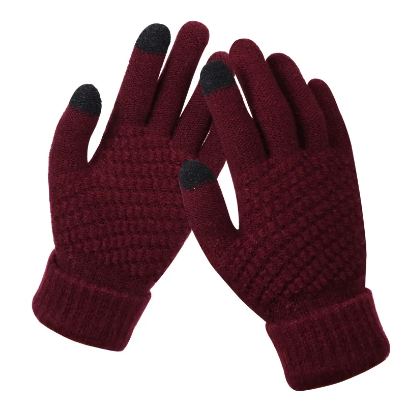 Winter Snowboard Ski Gloves Non-slip Touch Screen Fleece Warm Snow Gloves Unisex