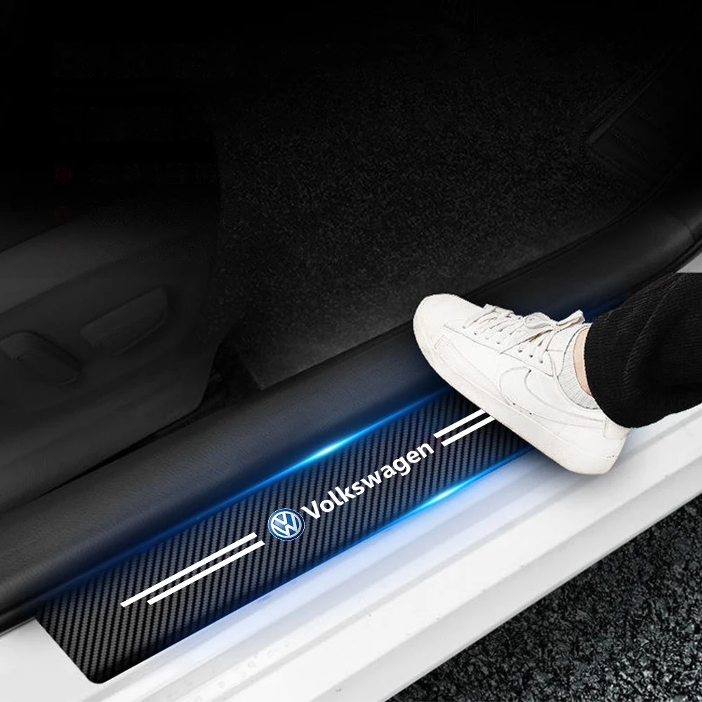 4 шт. наклейки-полоски для гольфа поло Jetta Passat Tiguan Scirocco