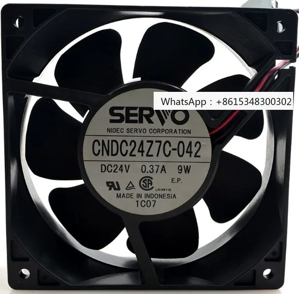 Новый оригинальный Серводвигатель CNDC24Z7C-042 24V0.37A 9 Вт, преобразователь частоты, охлаждающий вентилятор