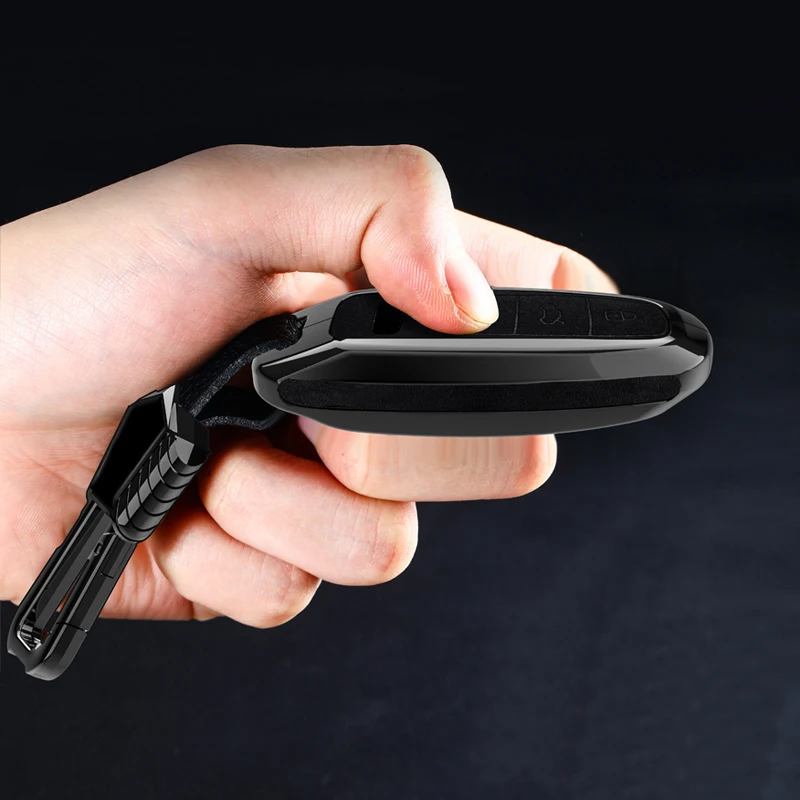 Автомобильный брелок для ключей Защитная крышка Audi чехол A6 C8 A7 4KA A8 4N2 4N8 Q8 4MN