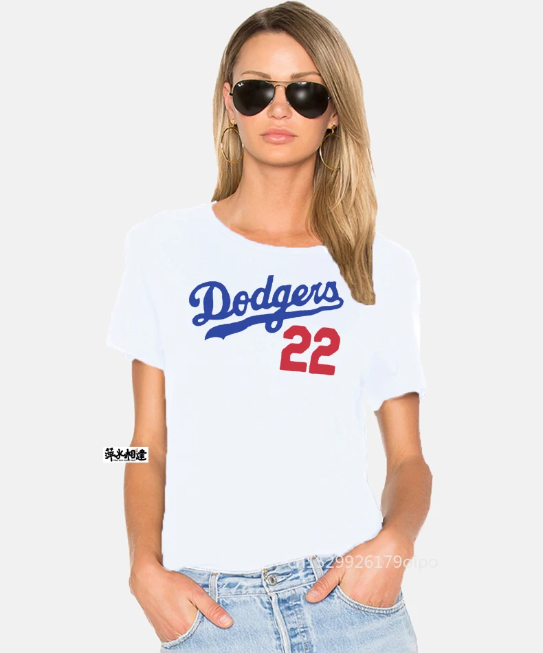 Футболка LA DODGERS Кершоу 22 серого цвета мужская XL Sga новинка |