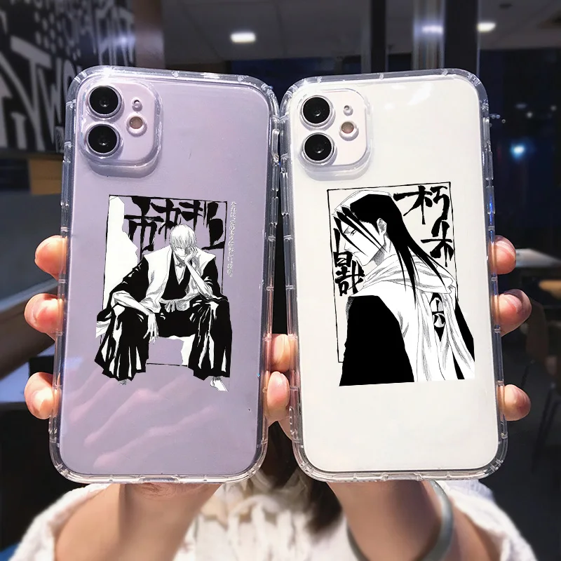 Японский чехол для телефона с аниме Kisuke Урахара отбеливатель IPhone 13 Pro 11 12 XS MAX 7X11 6 8