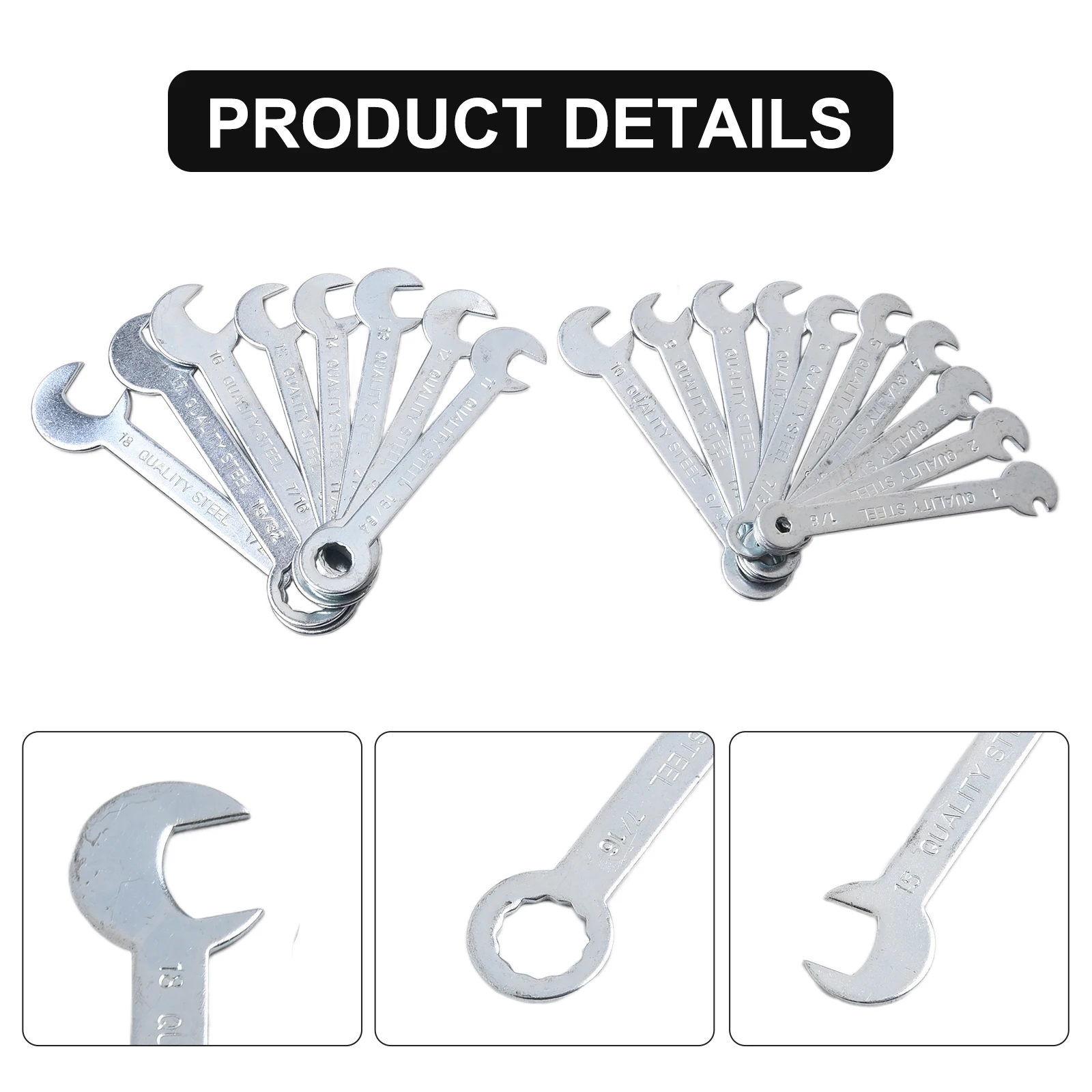 18 шт. 1-18 мм короткая ручка быстрый ключ с трещоткой многофункциональный