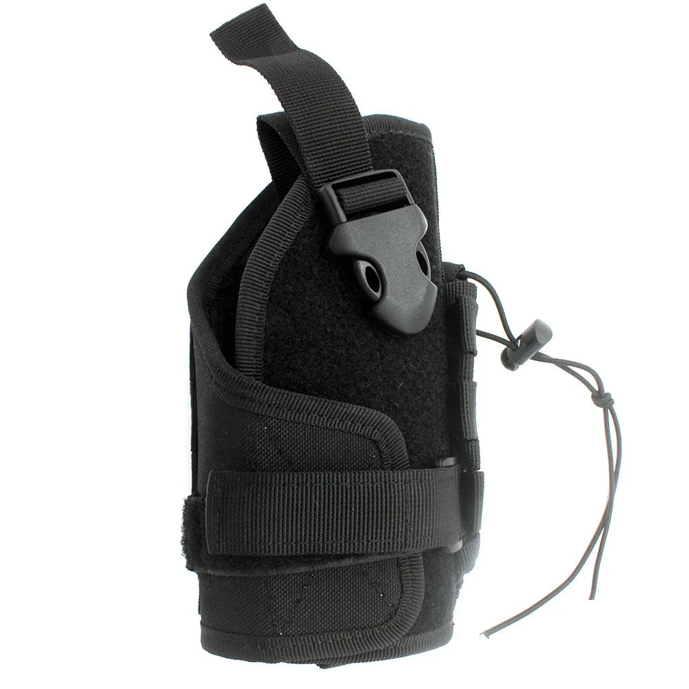 

1000D Tactical Pistol Gun Holster Right-hand Gun Molle Pouch With Mag Holder For Airsoft Pistol Handgun Glock Hunting Accessary