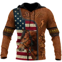 drop shipping autumn hoodies beautiful horse 3d printed mens sweatshirt unisex streetwear zipper pullover casual jacket 69