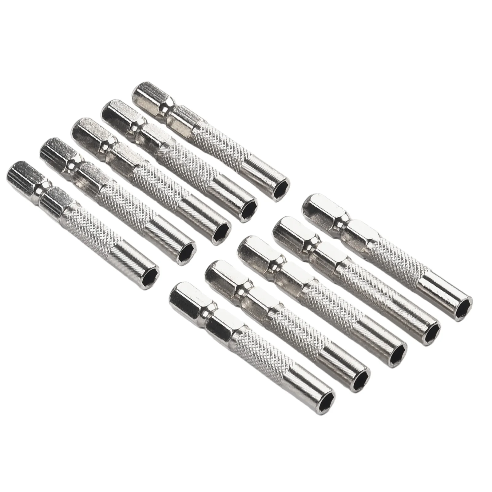 Адаптер-вставка электрические шестигранные детали сменный хвостовик серебряная