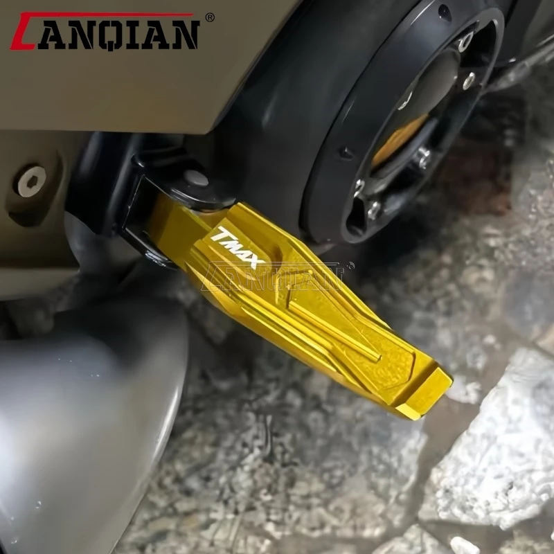Фото Подножки пассажира (задние) для Yamaha T-MAX560 Tech Max 2022-2026, TMAX 530 DX SX, TMAX 500 2001-2021 №2
