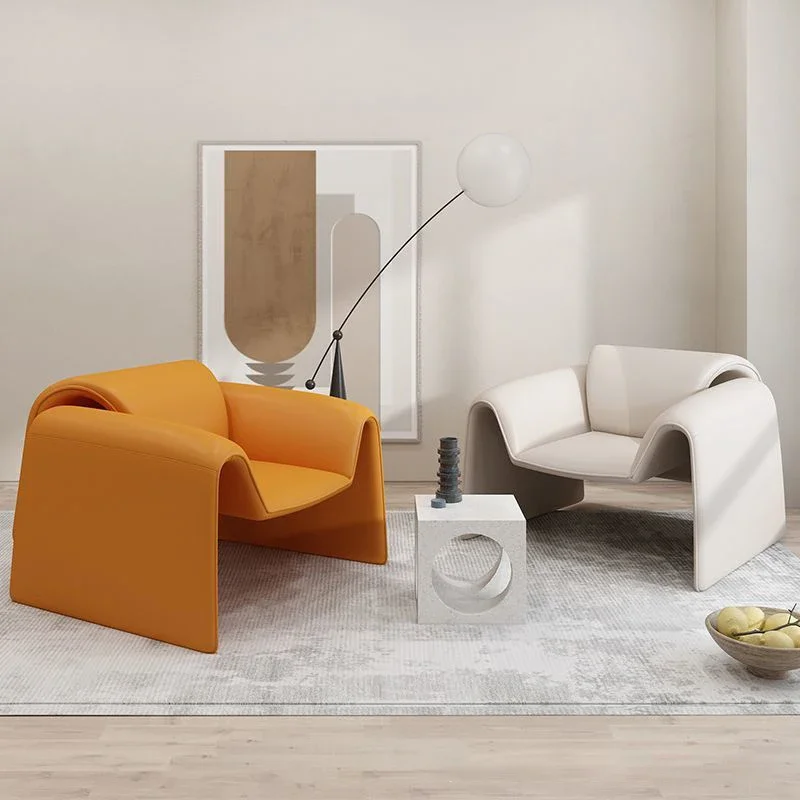 Скандинавский одиночный диван итальянский простой отель гостиная балкон офис