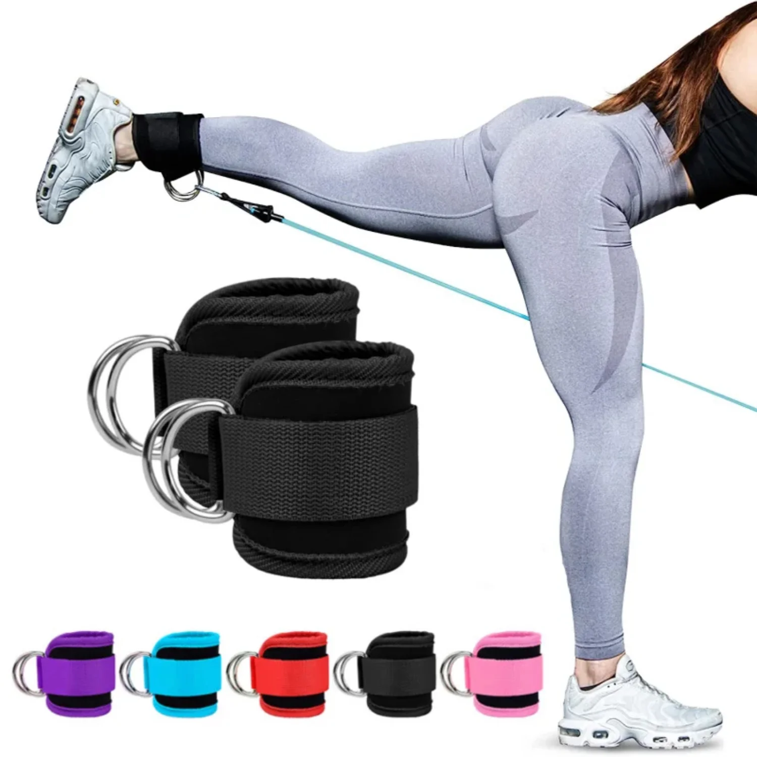 Регулируемые ремни для фитнеса на щиколотку Sports Guard