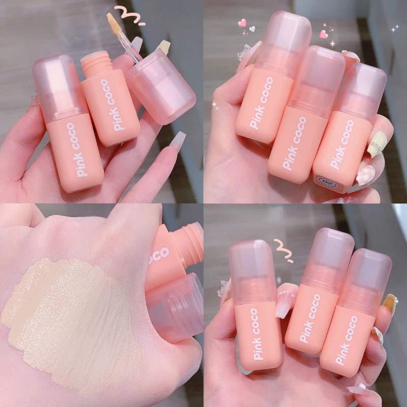 

Women's Makeup Matte Mist Face Concealer for Dark Skin Cover Eye Dark Circle Spots Acne Marks Waterproof Long Lasting Concealer