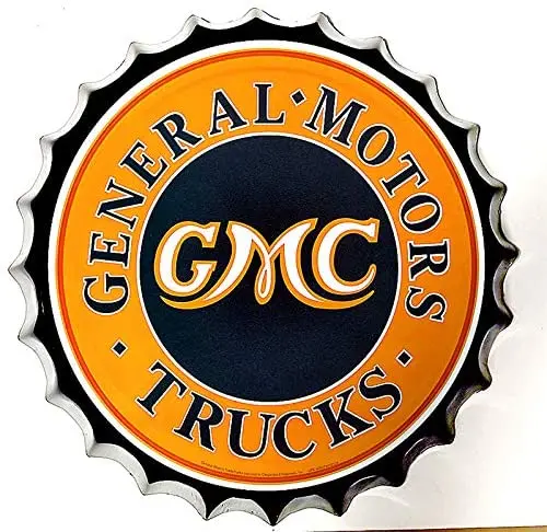 Жестяная крышка для бутылки, металлический жестяной знак, автомобильные грузовики, круглые металлические знаки для дома и кухни, бара, кафе, автозаправочная станция, гараж в стиле ретро