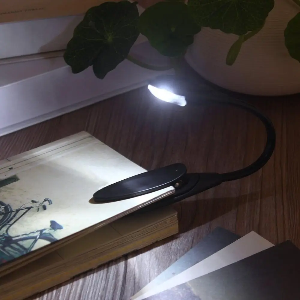 

Flexible Clip-On Lamp Mini Reading Light LED Book Light Bright LED Reading Light