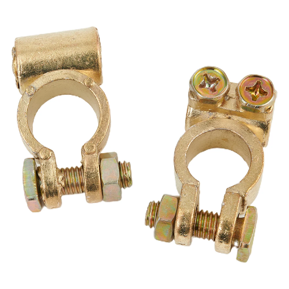 

Durable Practical Batteries Terminals Connectors 12V Accessories Parts Replacement Solid Brass Adapter Leisure