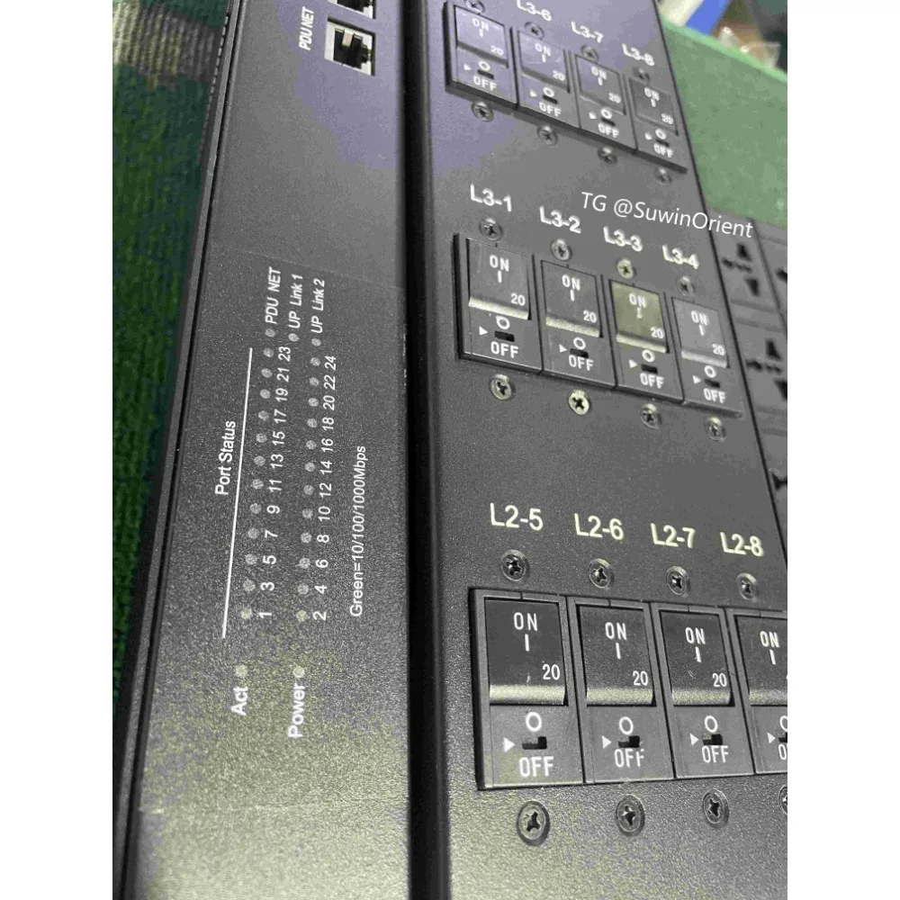 Oit C19 C13 3-фазные IP-измерительные блоки распределения питания в стойке с